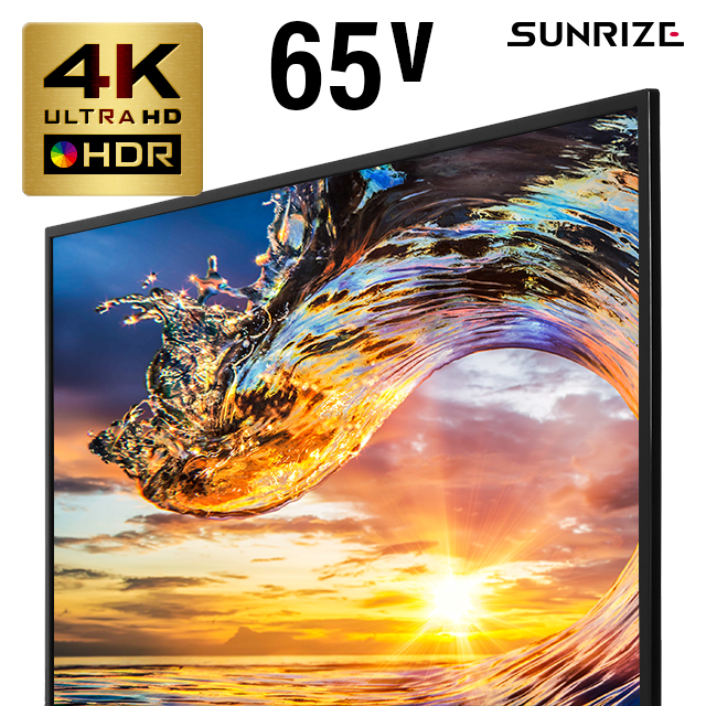 2019年製【極上美品・おまけ付】SUNRIZE 4Kテレビ 55インチ